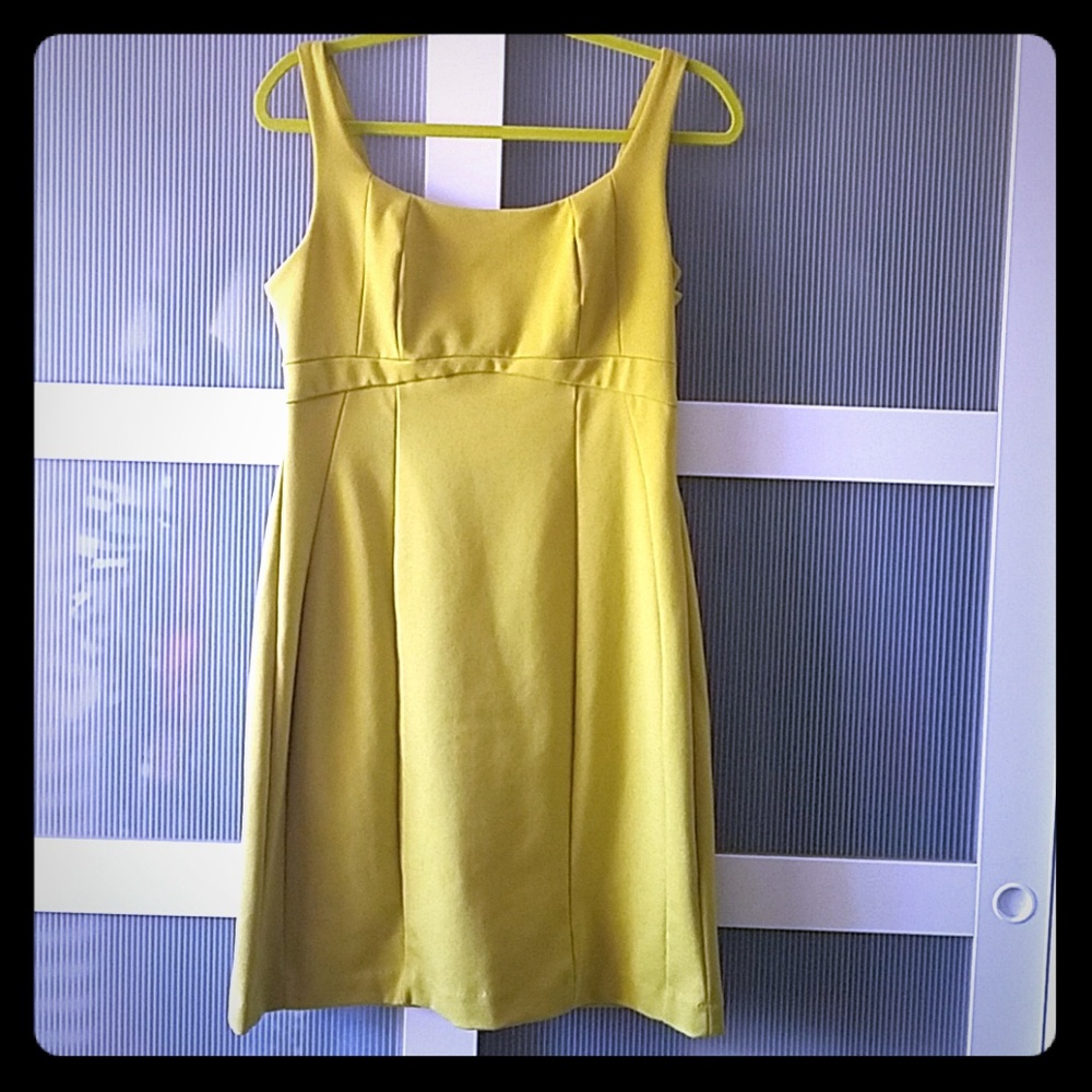Chartreuse Sheath Dress